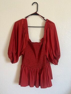 Flying Tomato Smocked Top